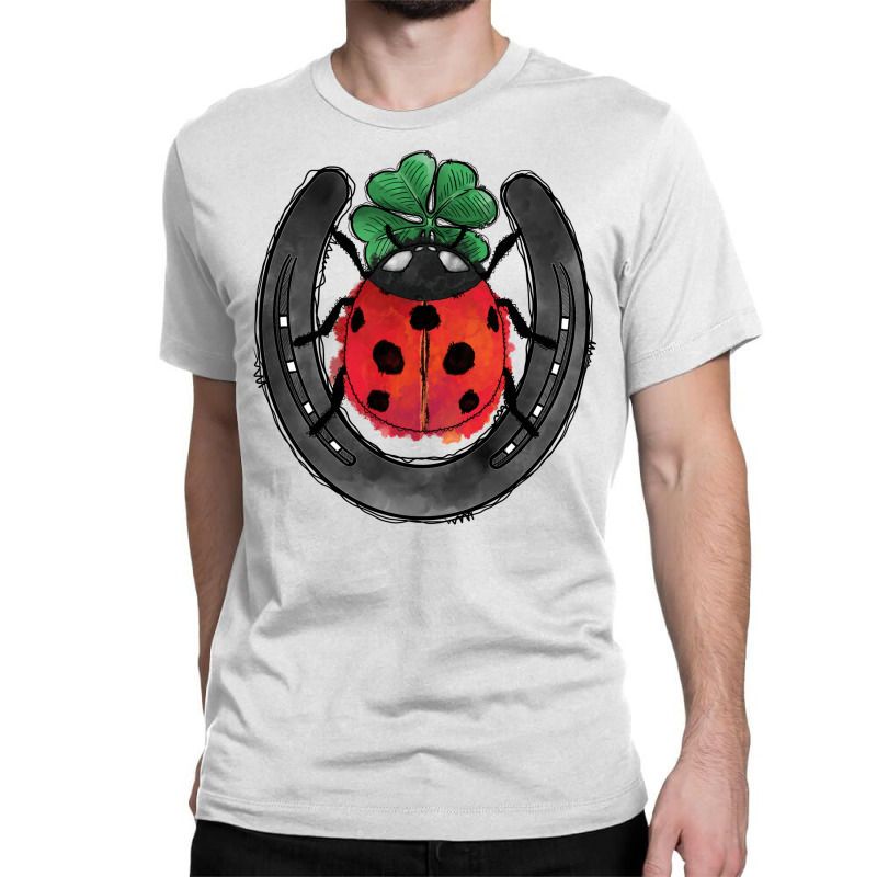 Ladybird And Horseshoe Classic T-shirt | Artistshot