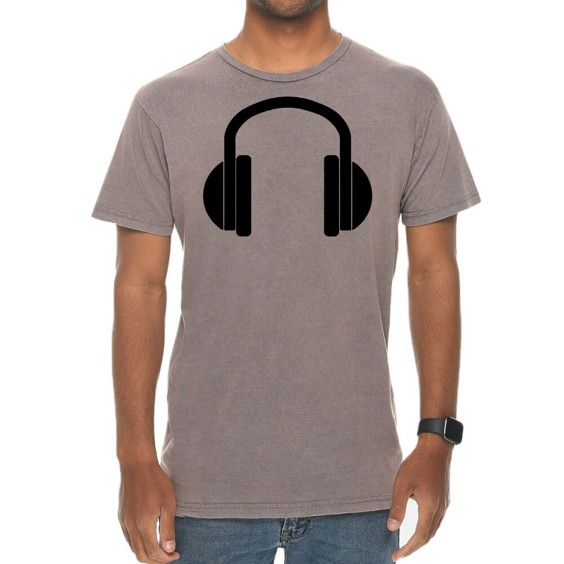 Headphones Vintage T-shirt | Artistshot