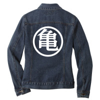 Goku Kame Symbol Ladies Denim Jacket | Artistshot