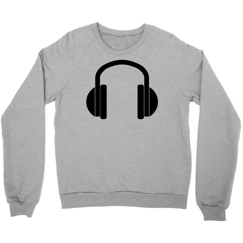 Headphones Crewneck Sweatshirt | Artistshot