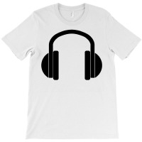 Headphones T-shirt | Artistshot
