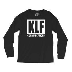 Custom Klf Communications Men's T Shirt Black Long Sleeve Shirts