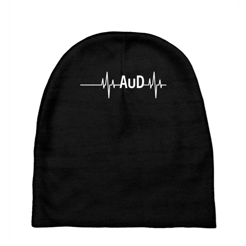 Audiologist Aud Heartbeat Doctor Of Audiology Pullover Hoodie Baby Beanies by alanacaro | Artistshot