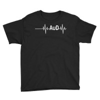 Audiologist Aud Heartbeat Doctor Of Audiology T Shirt Youth Tee | Artistshot