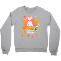 Dalmatian Happy Thanksgiving Christmas T  Shirt Dalmatian Turkey Costu Crewneck Sweatshirt | Artistshot