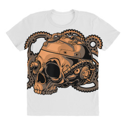 steampunk victorian   steam powered engine skull t shirt All Over Women's T-shirt | Artistshot