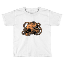 steampunk victorian   steam powered engine skull t shirt Toddler T-shirt | Artistshot