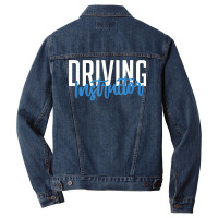 Driving Instructor Gifts Car Driver Brakes Parking Exam T Shirt Men Denim Jacket | Artistshot