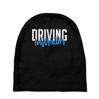 Driving Instructor Gifts Car Driver Brakes Parking Exam T Shirt Baby Beanies | Artistshot