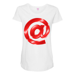 email Maternity Scoop Neck T-shirt | Artistshot