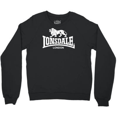 Lonsdale Classic Logo Lion Crewneck Sweatshirt Designed By Hezz Art