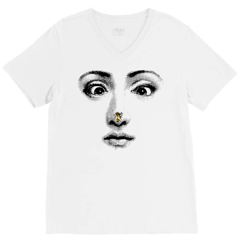 Fornasetti V-neck Tee | Artistshot