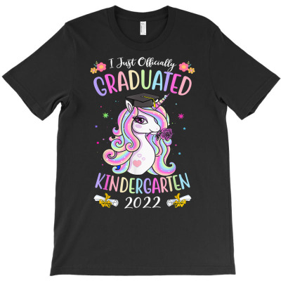 Graduated Kindergarten Graduation 2022 Magical Unicorn T Shirt T-shirt Designed By Kaylasana