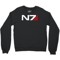 Mass Effect N7 Logo Crewneck Sweatshirt | Artistshot