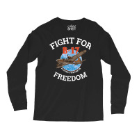 B 17 Flying Fortress World War 2 Fight For Freedom T Shirt Long Sleeve Shirts | Artistshot