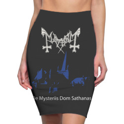 mayhem de mysteriis dom sathanas Pencil Skirts | Artistshot