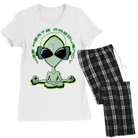 Meditation Alien Women's Pajamas Set | Artistshot