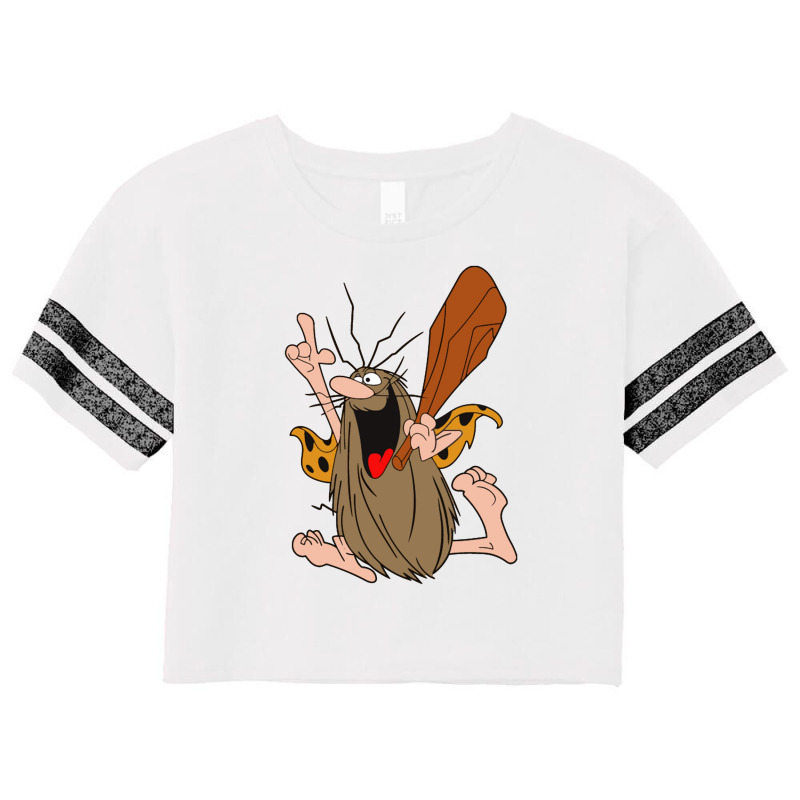 Caveman Scorecard Crop Tee by galihno | Artistshot