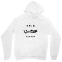 Classic Retro Vintage Cleveland Ohio 1796 Usa Novelty Pride Unisex Hoodie | Artistshot