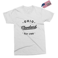 Classic Retro Vintage Cleveland Ohio 1796 Usa Novelty Pride Exclusive T-shirt | Artistshot