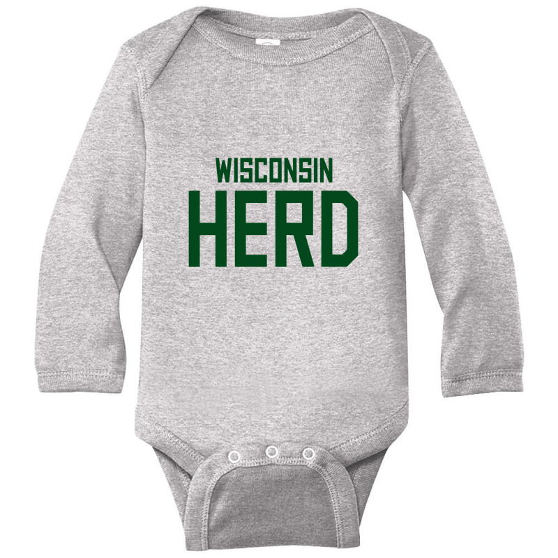 Wisconsin Herd-lovers Long Sleeve Baby Bodysuit | Artistshot