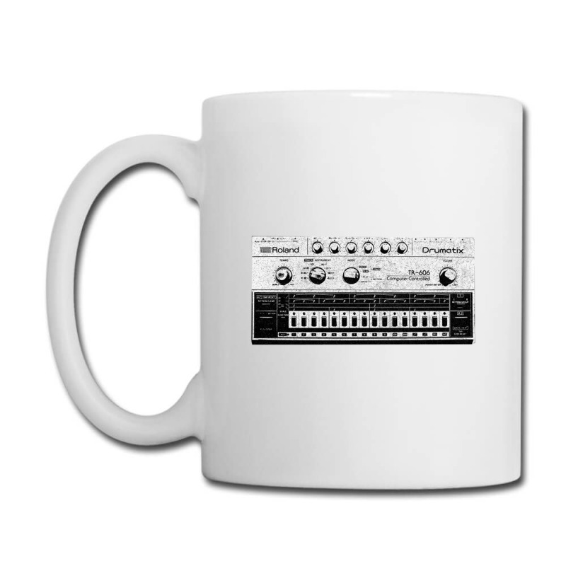 Tr 606 House Music Design Faded Distressed Style Coffee Mug | Artistshot