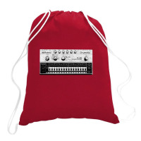 Tr 606 House Music Design Faded Distressed Style Drawstring Bags | Artistshot