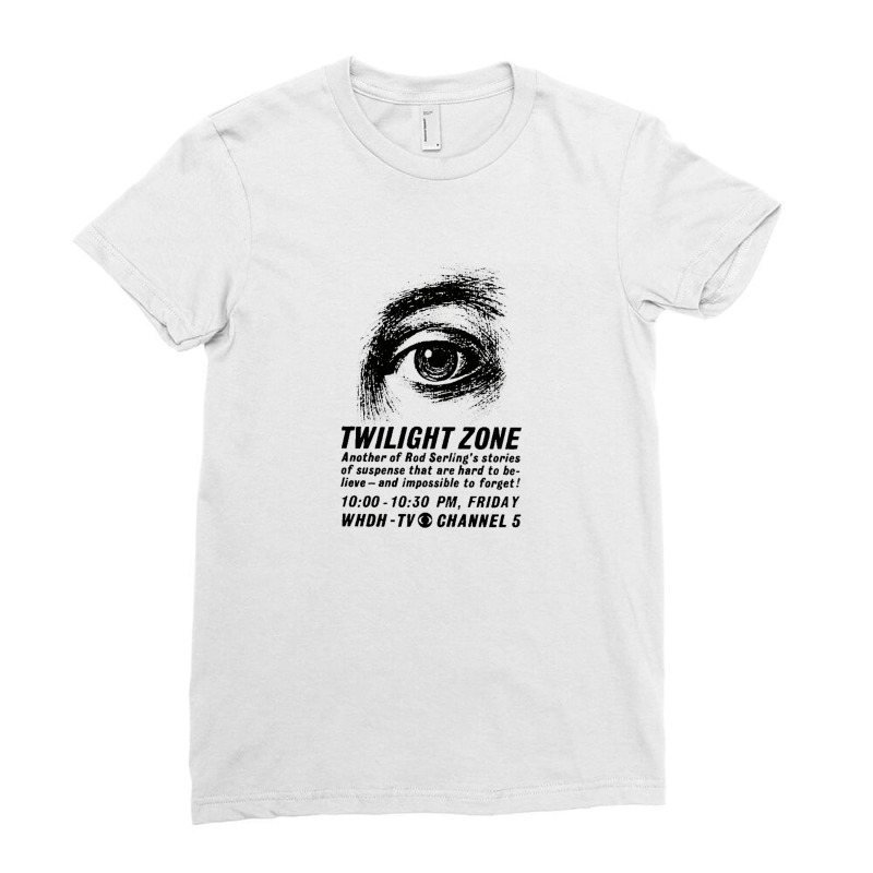 Twilight Zone † Vintage Ad Ladies Fitted T-shirt | Artistshot