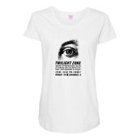 Twilight Zone † Vintage Ad Maternity Scoop Neck T-shirt | Artistshot