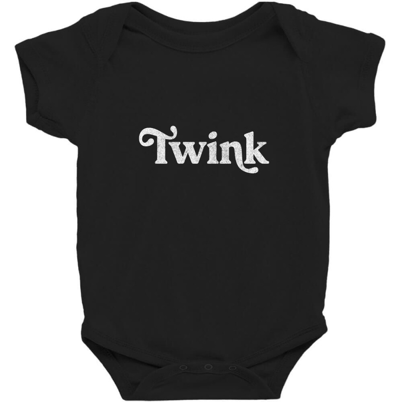 Twink .... Retro Typography Gift Baby Bodysuit | Artistshot