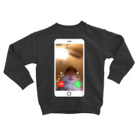 Hamster Calling Meme Front Facing Camera Funny T Shirt Toddler Sweatshirt | Artistshot