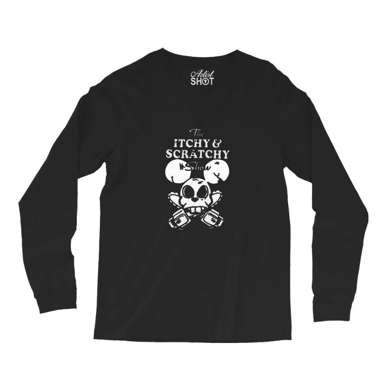 Itchy Scratchy Shirt Long Sleeve Shirts | Artistshot