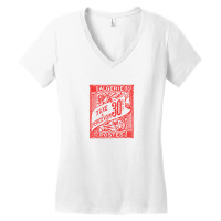 Vintage Algeria Postage Stamp Design Women's V-neck T-shirt | Artistshot