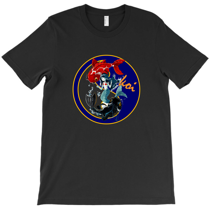 Oriental Beauty Koi & Feng Shui T-shirt | Artistshot