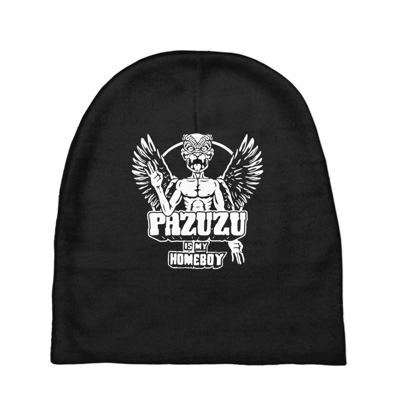 Pazuzu Is My Homeboy Baby Beanies by Black Label | Artistshot