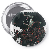 Robot Zombies Pin-back Button | Artistshot