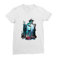 Shark Forest Ladies Fitted T-shirt | Artistshot