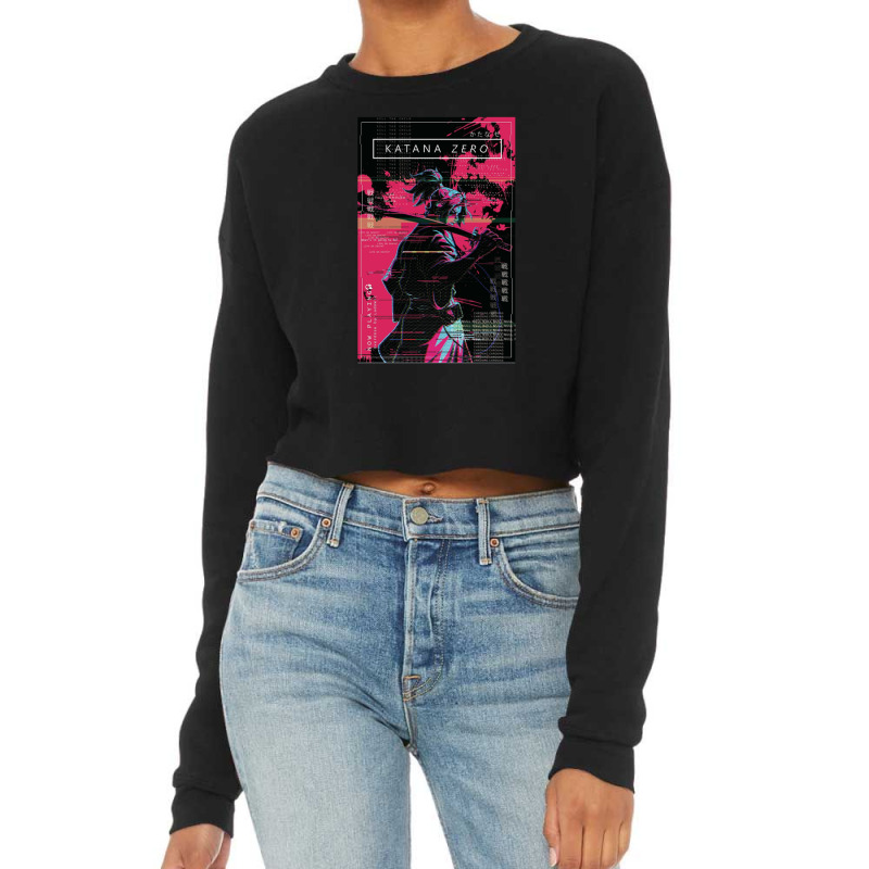 Katana Zero Cropped Sweater by Mijil | Artistshot