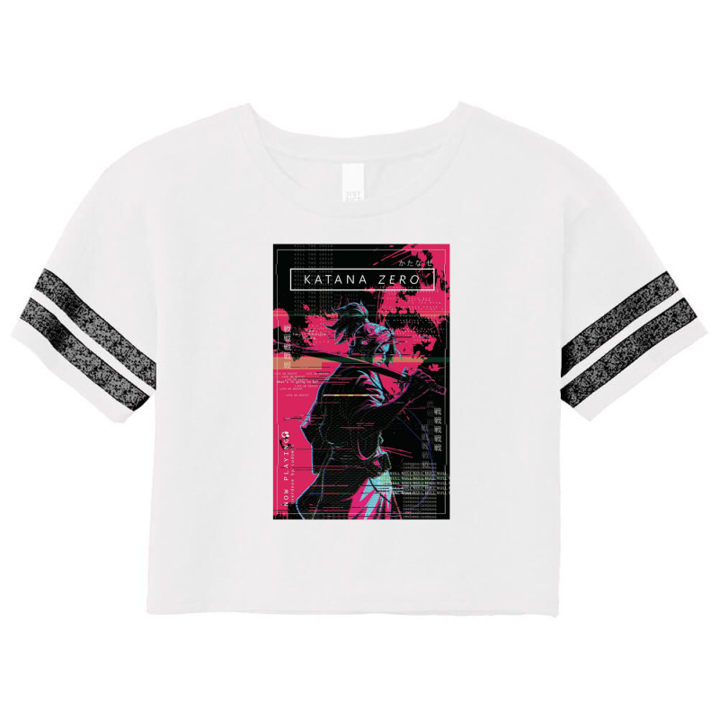 Katana Zero Scorecard Crop Tee by Mijil | Artistshot