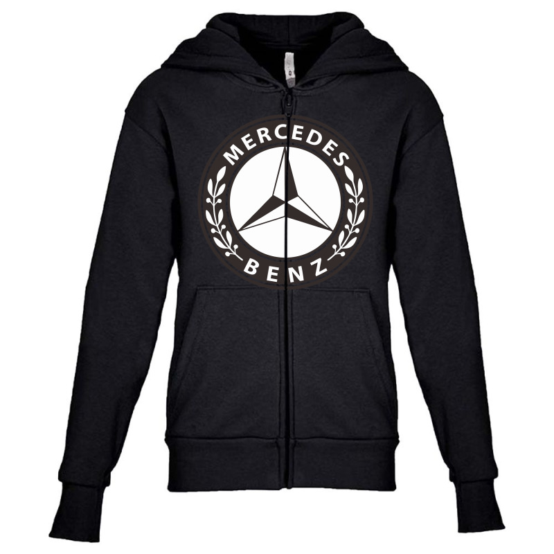 Benz Old Youth Zipper Hoodie by davisucle | Artistshot