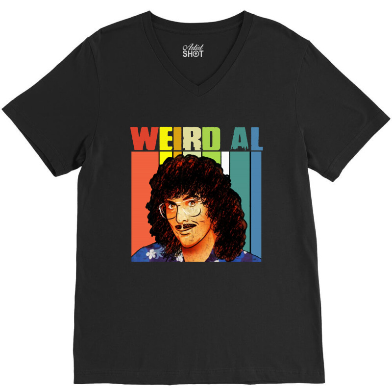 Weird Al Yankovic Perform V-neck Tee | Artistshot