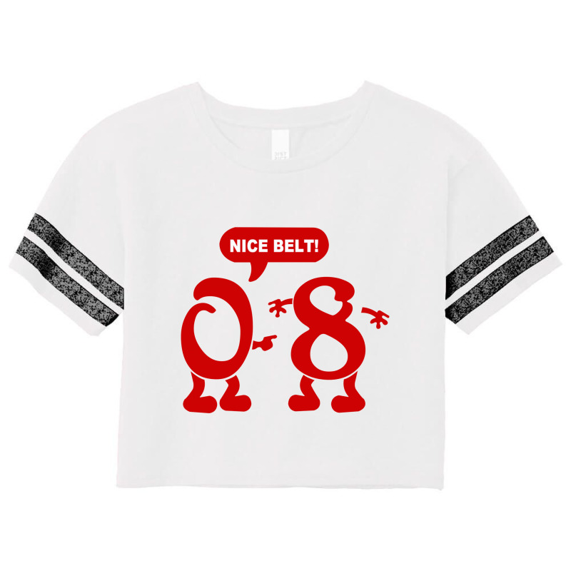 Zero To Eight Scorecard Crop Tee by maulidil | Artistshot