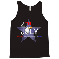 America Independence Day T  Shirt Bald Eagle Design T  Shirt Tank Top | Artistshot