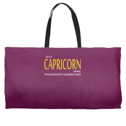 It's A Capricorn Thing Weekender Totes | Artistshot