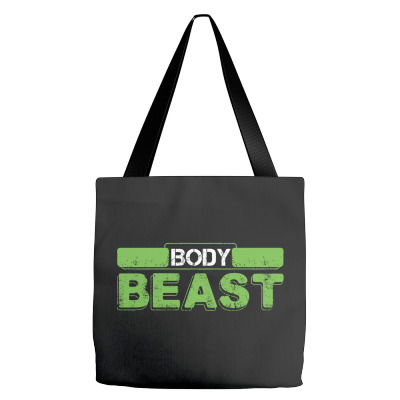 Body Beast Tote Bags Designed By Tshiart