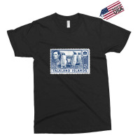 Vintage Falkland Islands Postage Stamp Design Exclusive T-shirt | Artistshot