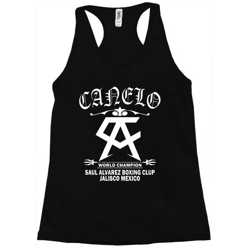 Canelo Alvarez World Champion Racerback Tank by Dorothy Tees | Artistshot