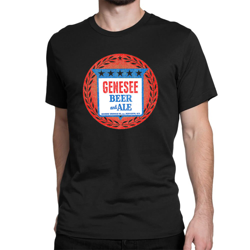 Vintage Genesee Beer Design Classic T-shirt by sabitung | Artistshot