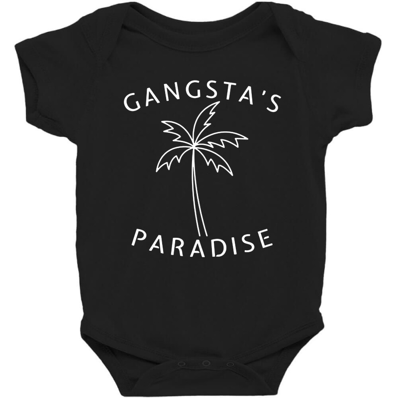 Gangstas Paradise Baby Bodysuit by Onde Mande | Artistshot