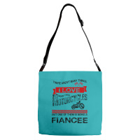 This Fiance Loves Motorcycles Adjustable Strap Totes | Artistshot